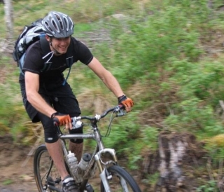 Mountain bike a Laggan Wolftrax